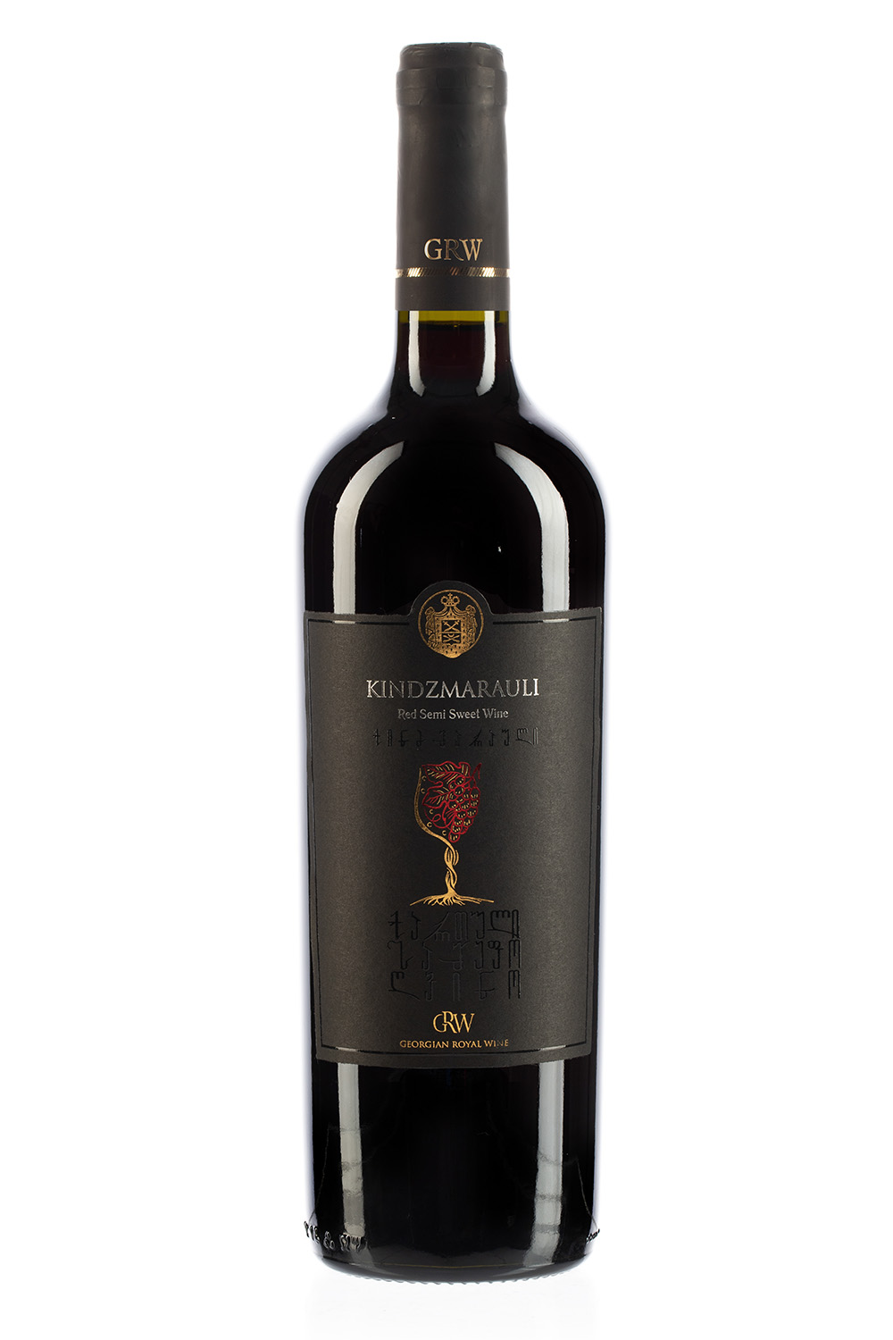 Bottle of GRW Kindzmarauli