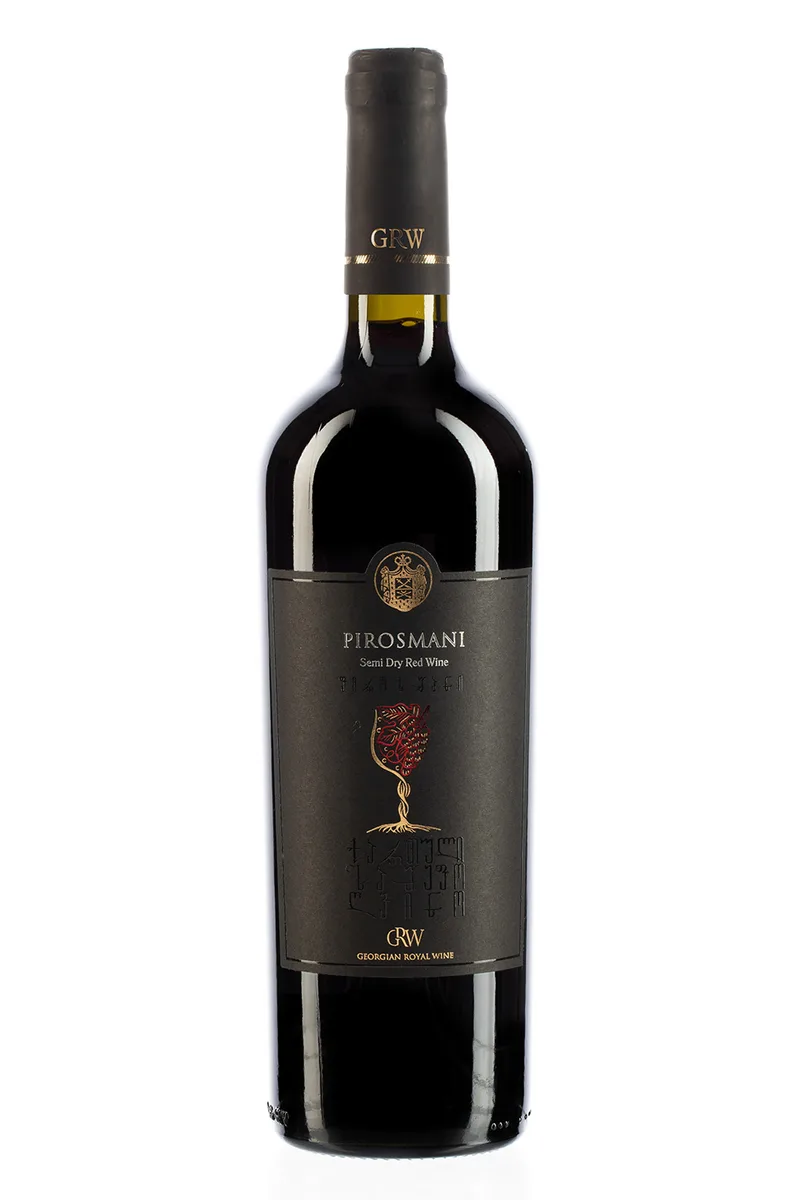 Bottle of Kakhetian Wine Pirosmani