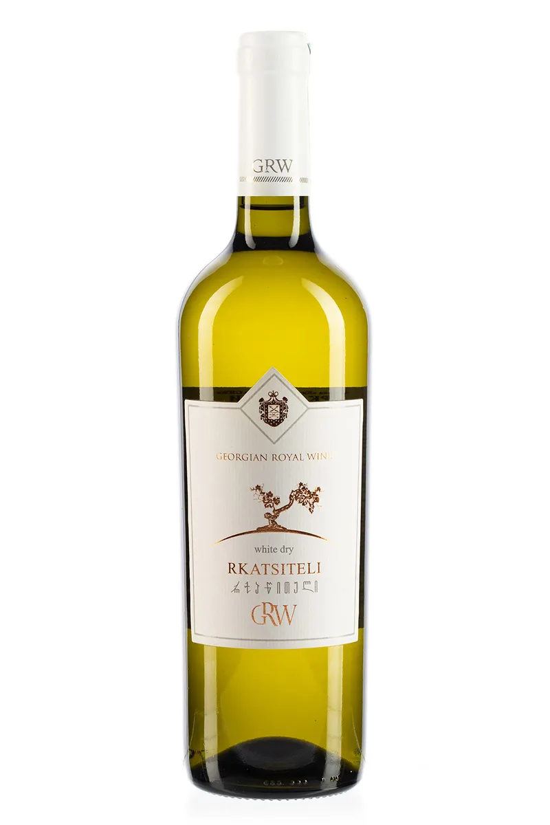 Bottle of Kakhetian Wine Rkatsiteli