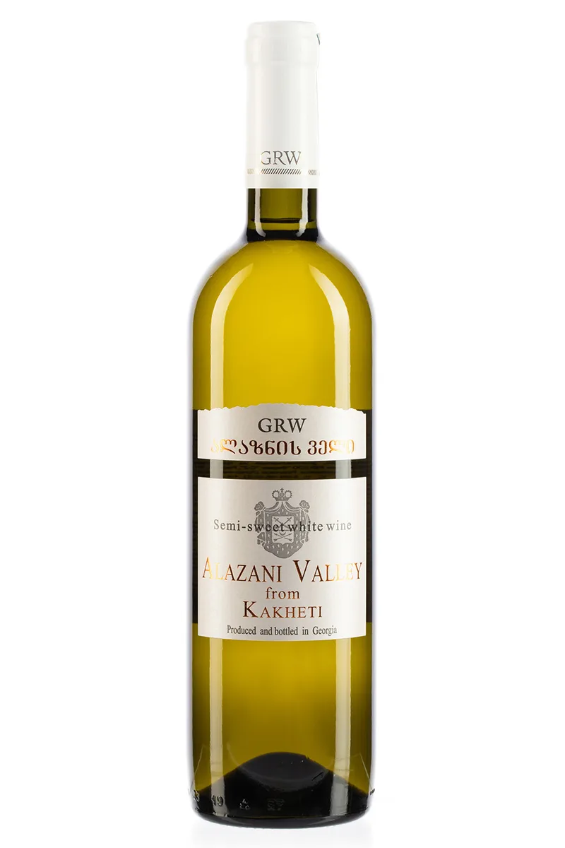 Bottle of Georgian Royal Wine Alazani Valley