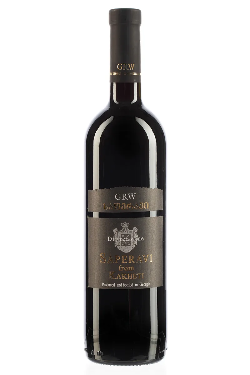 Bottle of Georgian Royal Wine Saperavi