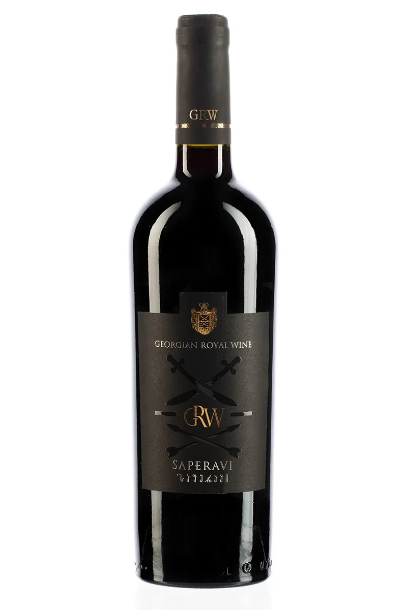 Bottle of Chateau GRW Saperavi